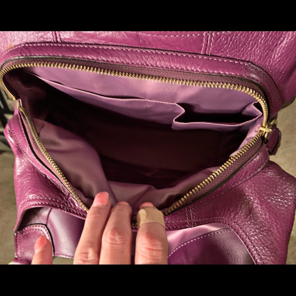 Beautiful Leather Coach Handbag - Picture 12 of 16